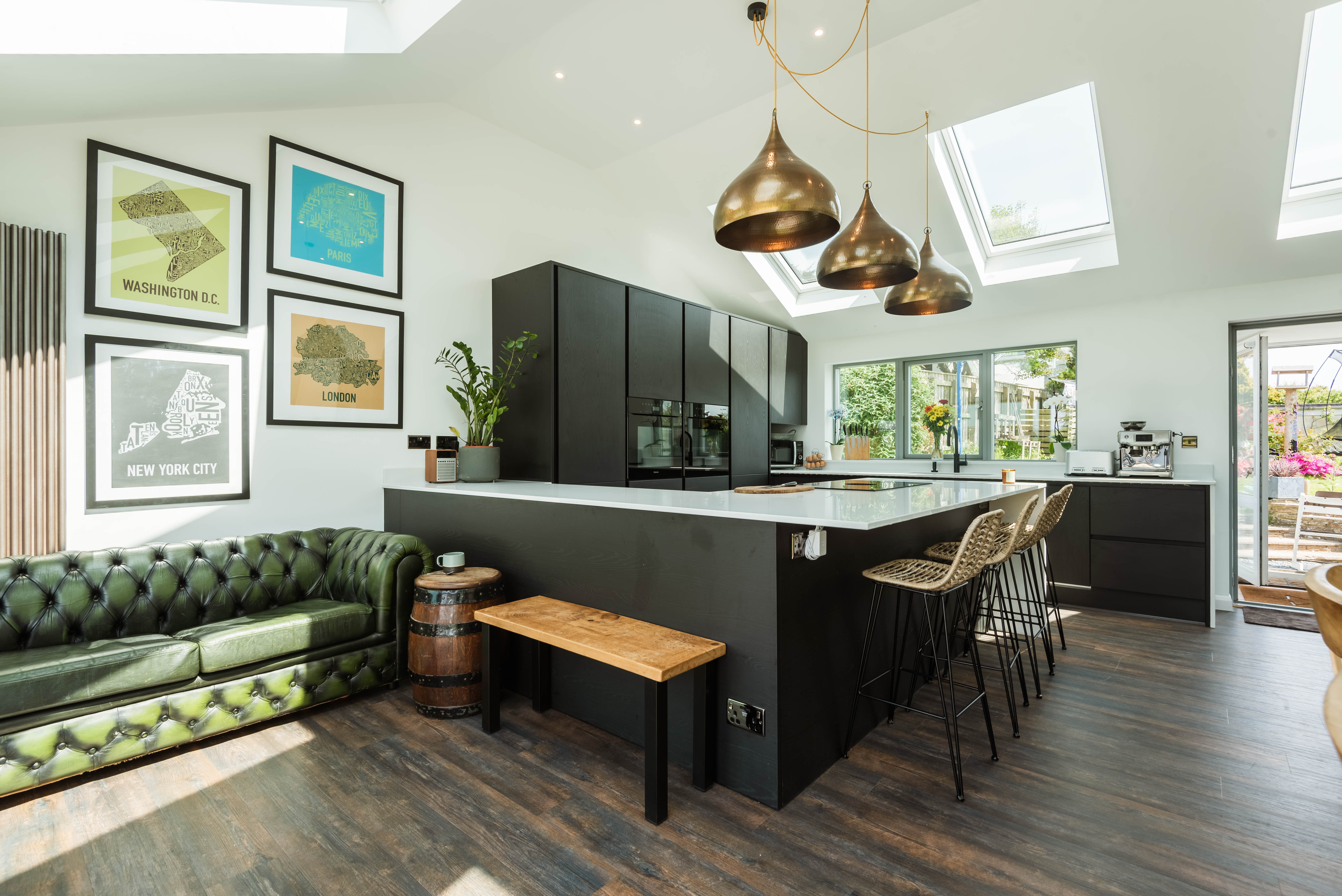 A closer look at the kitchen 