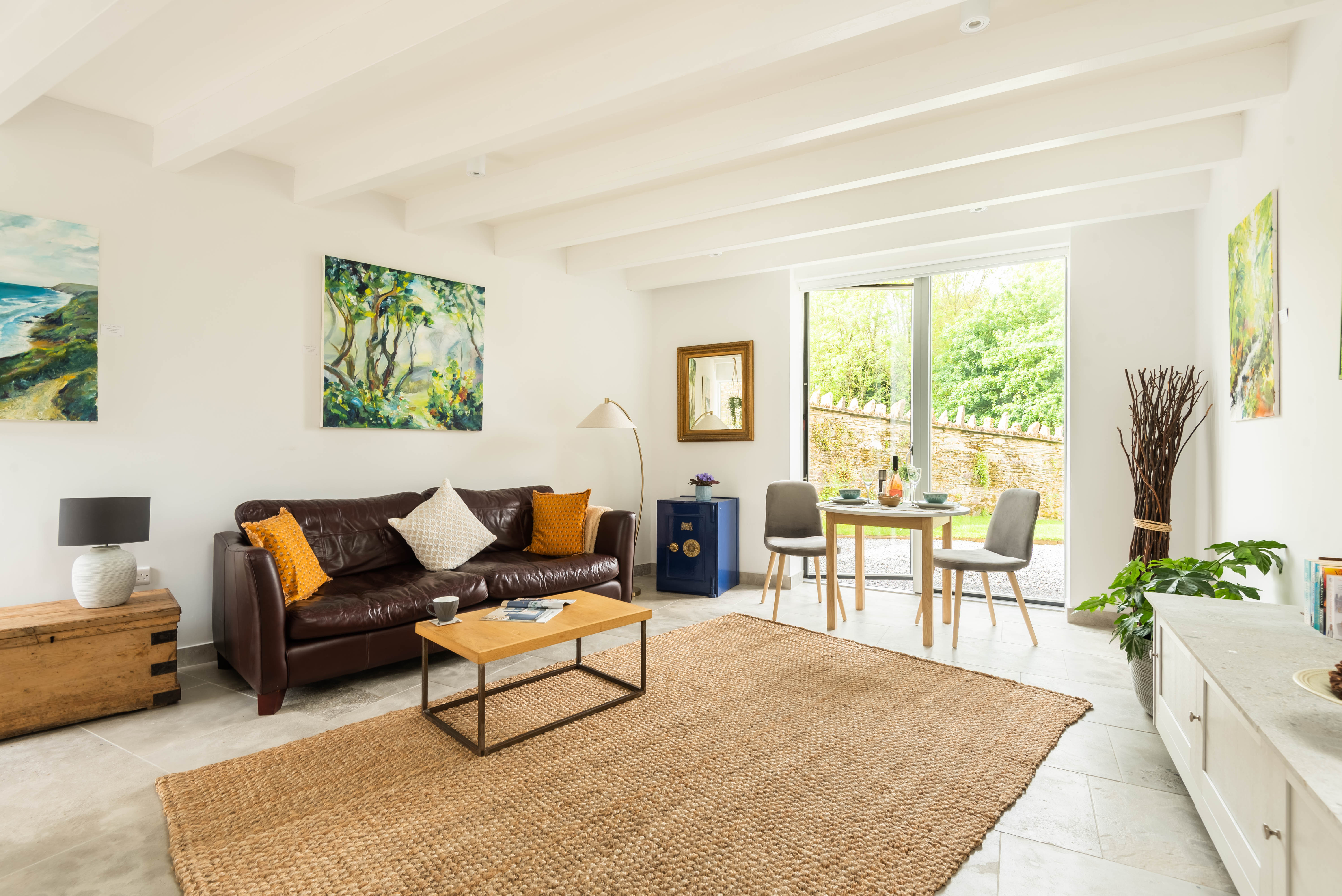 Spacious light main room