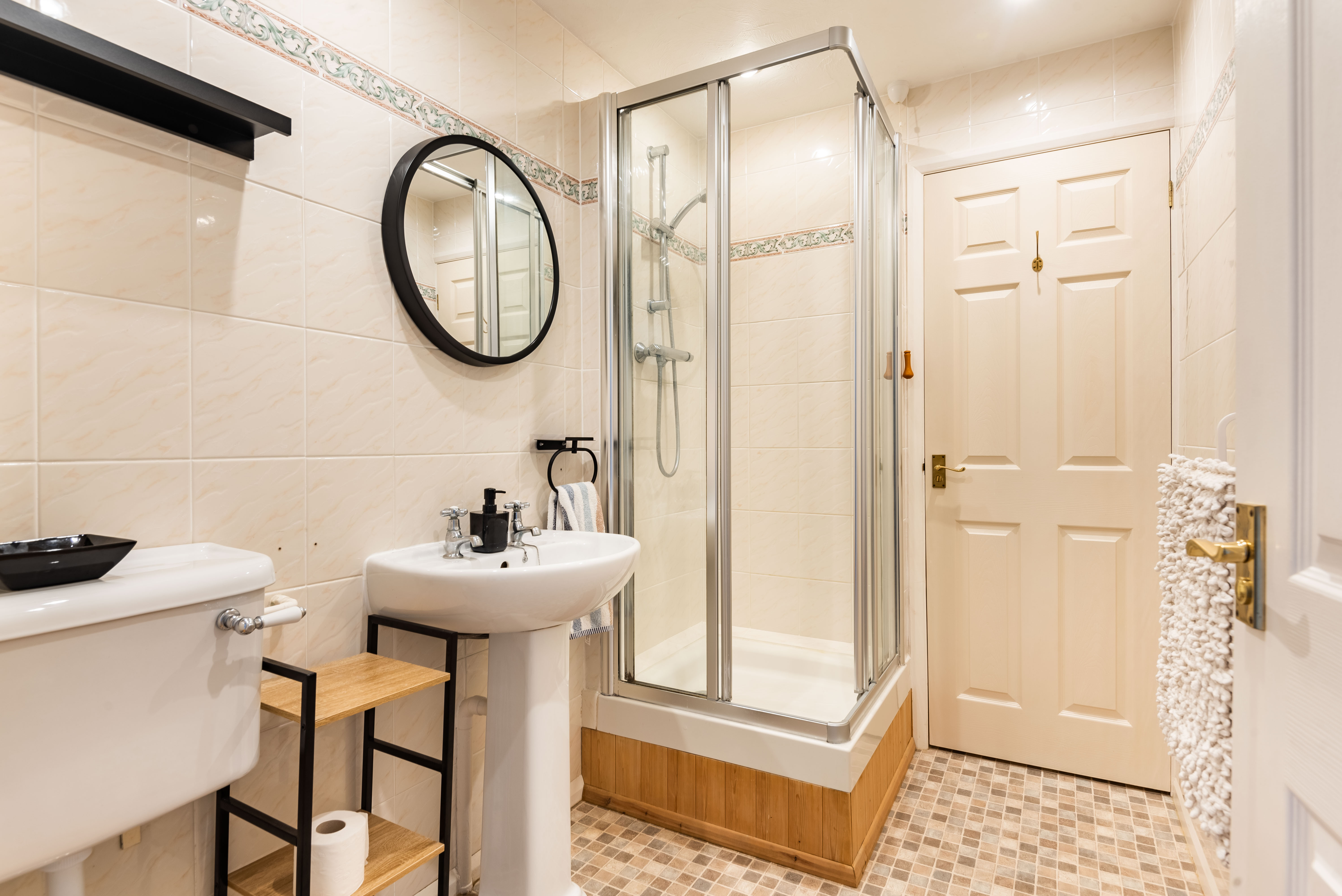 The shower room