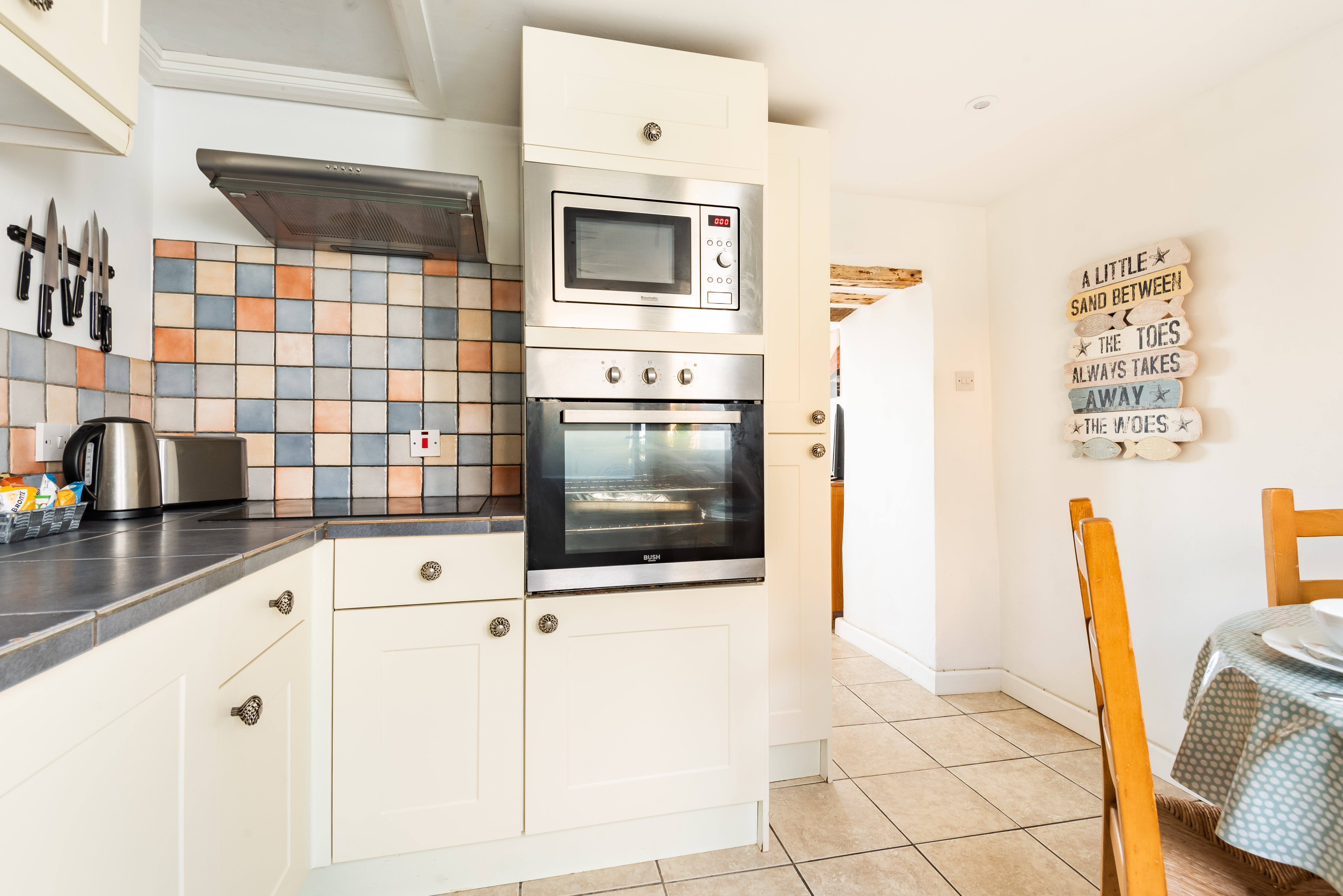Another view of the kitchen