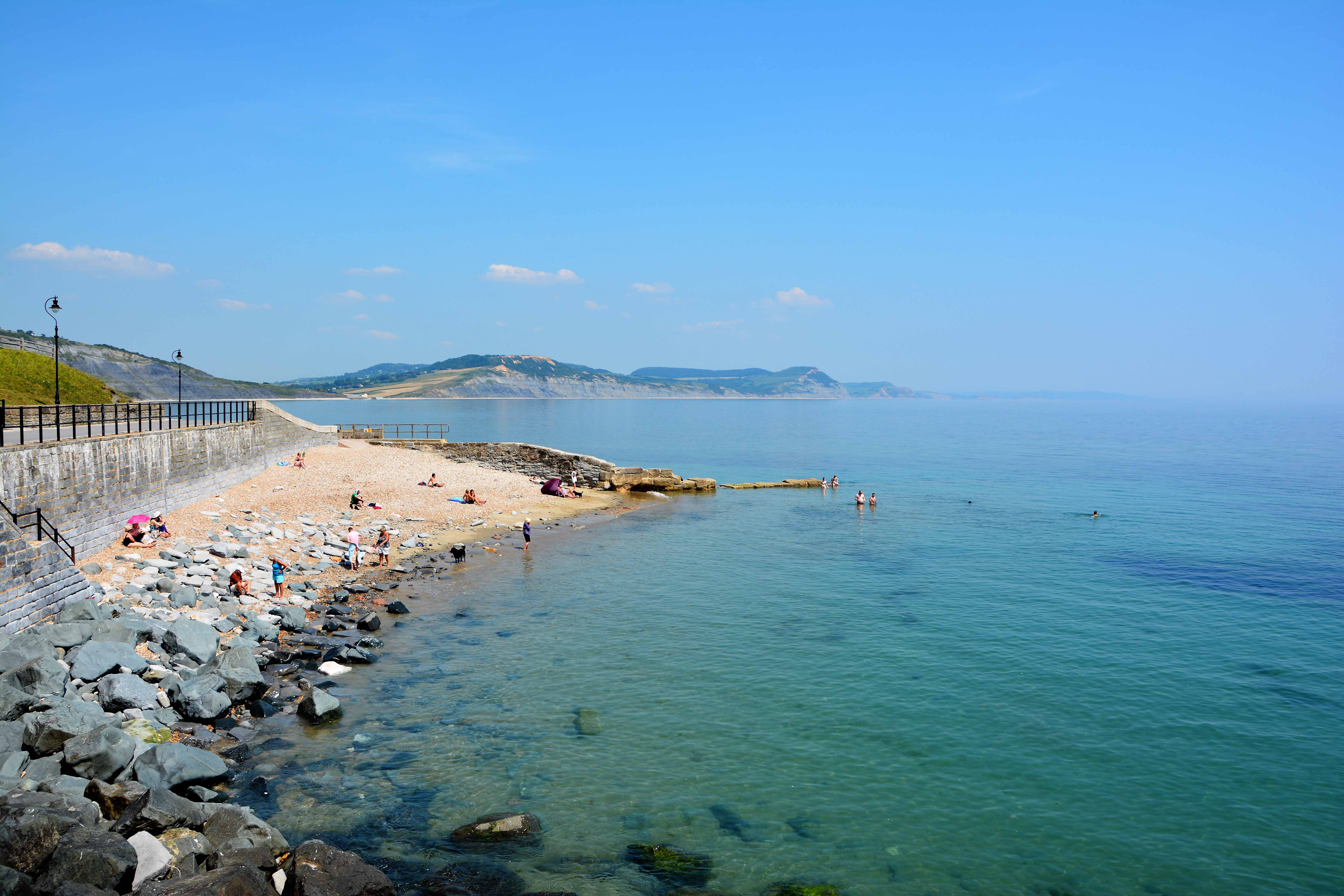 Church Cliff Beach at Lyme Regis