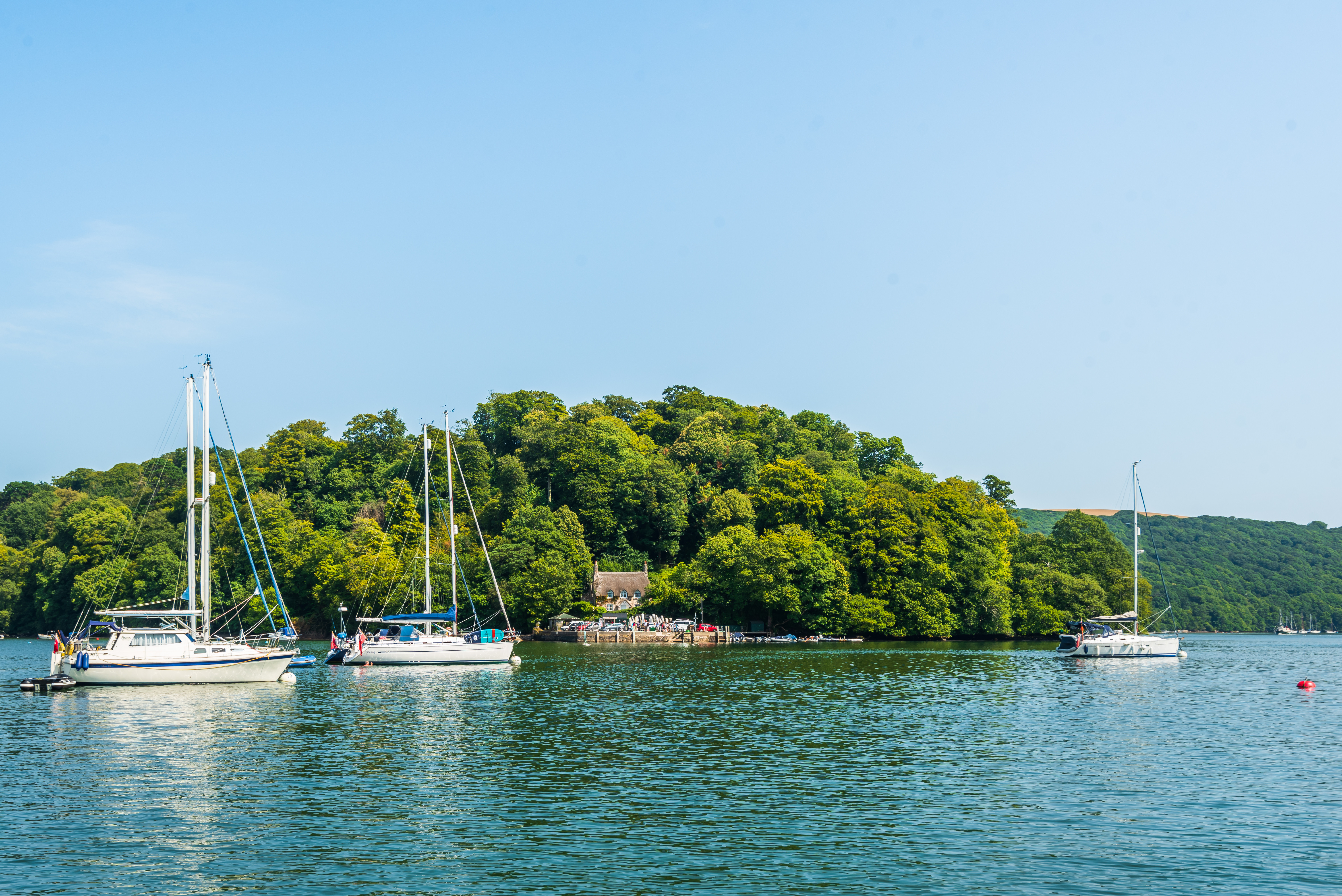 Views towards Greenway Quay