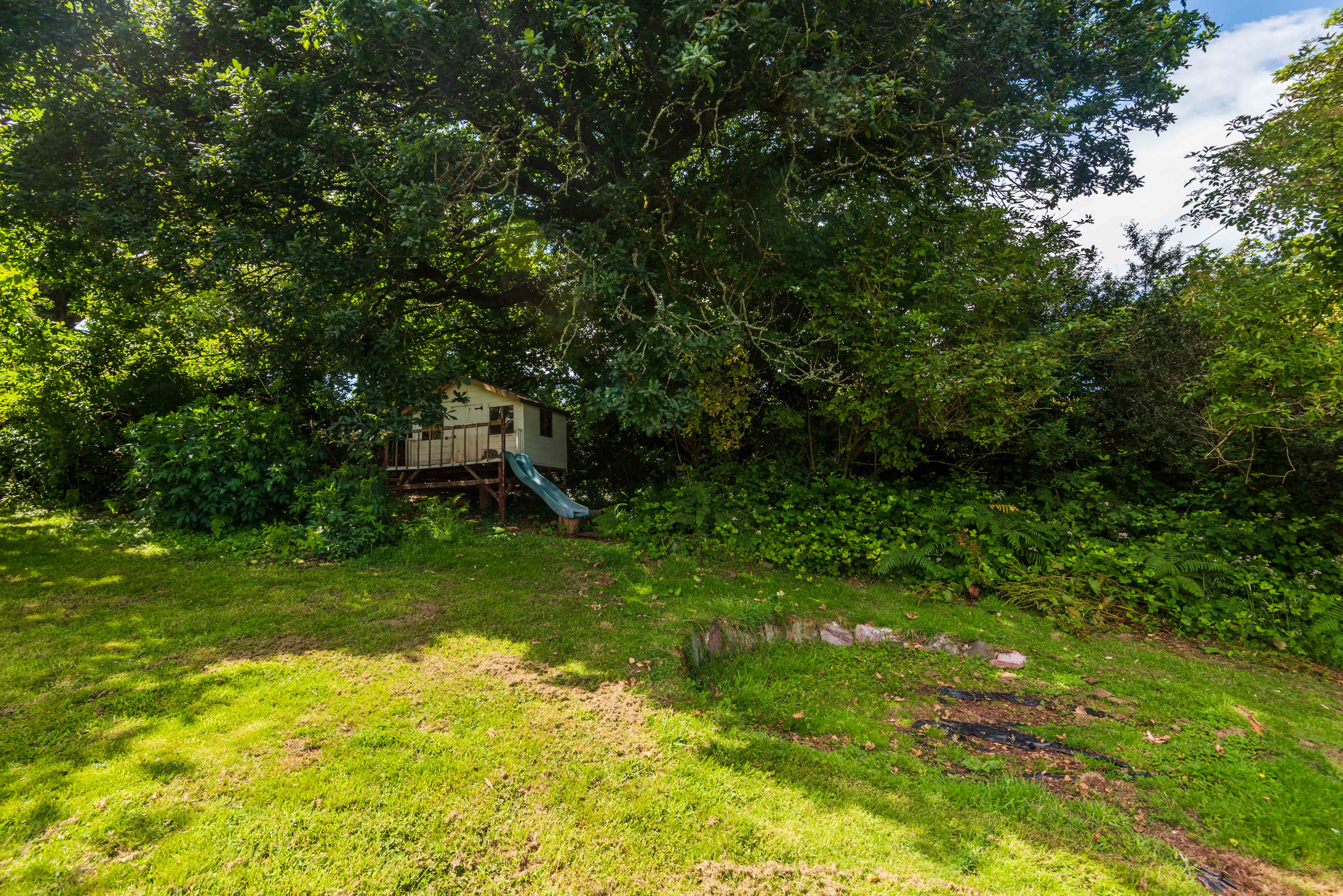 The play house in the communal gardens