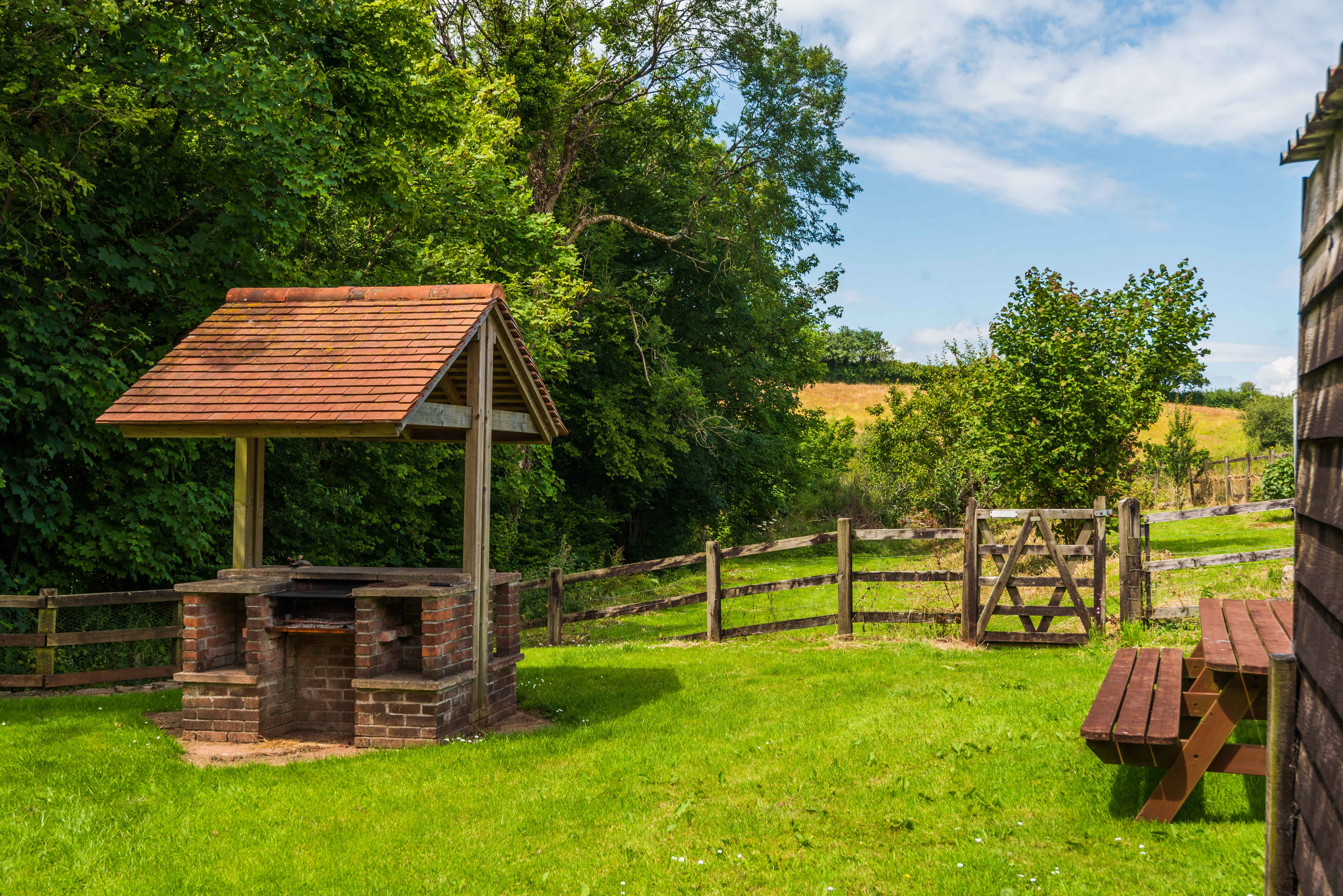 Communal barbecue facilities