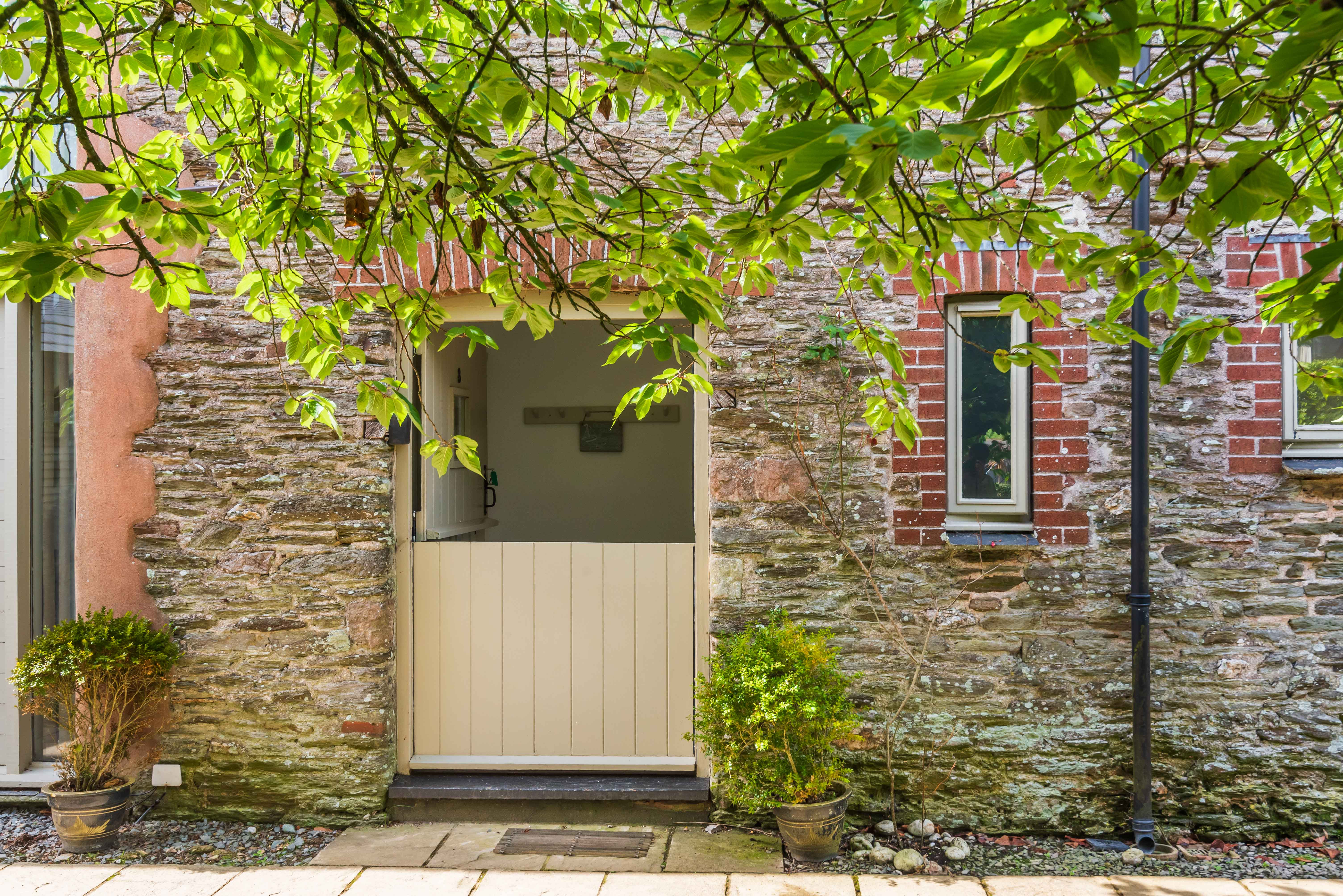 The front exterior of cottage number 3