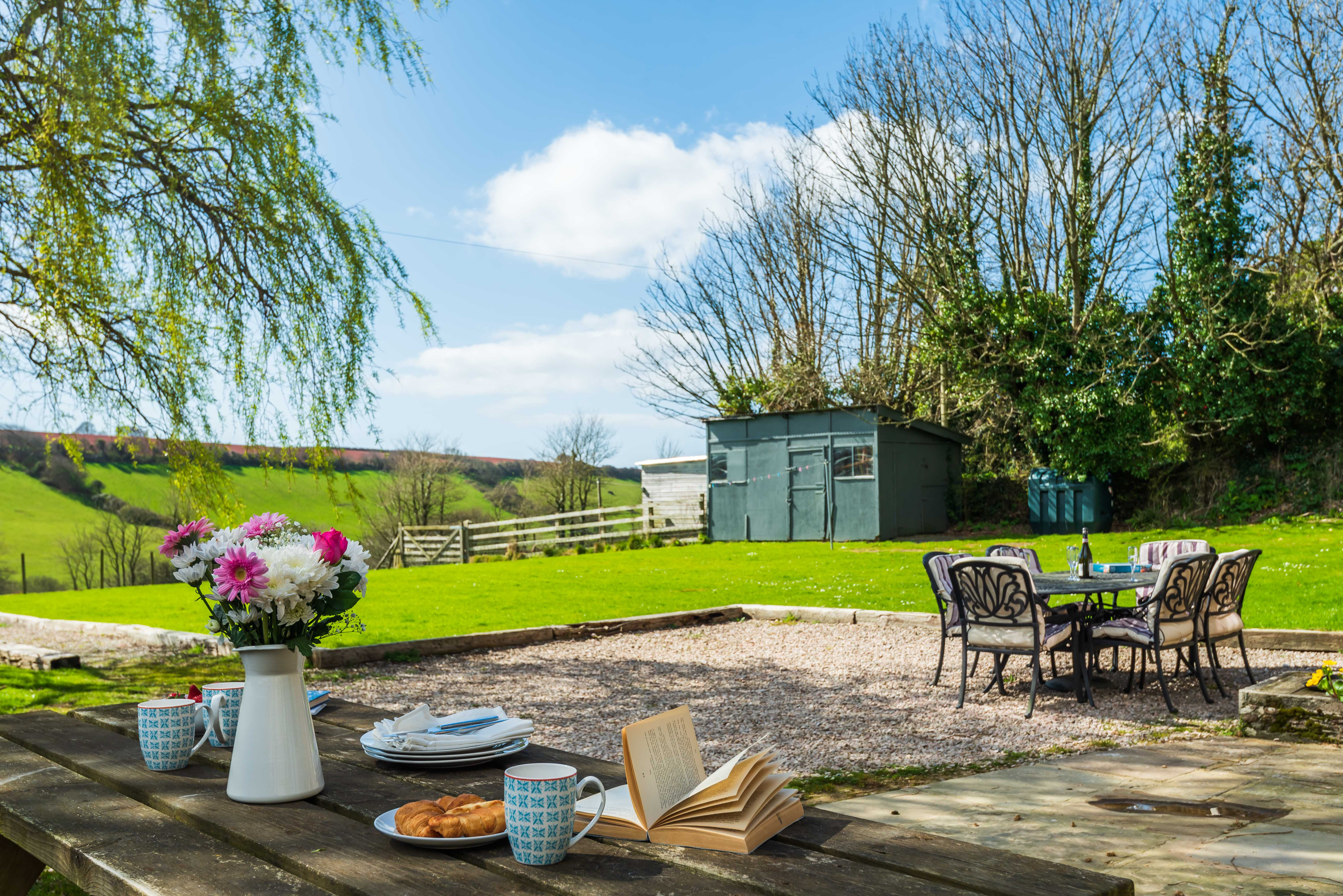 Stunning patios and gardens 