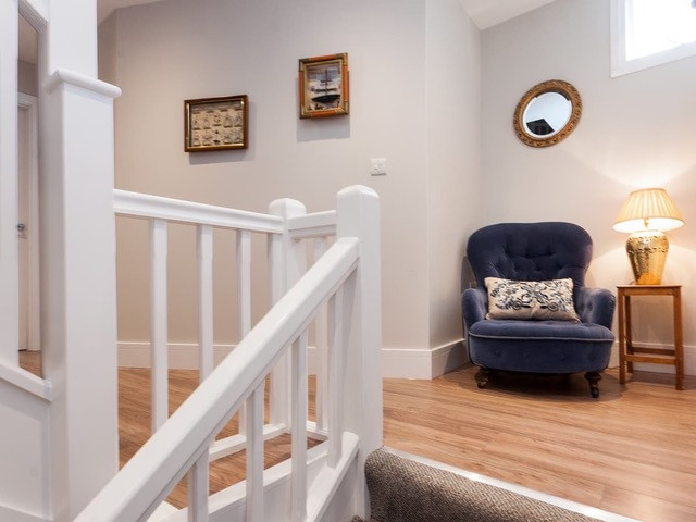 Tasteful furnishings throughout