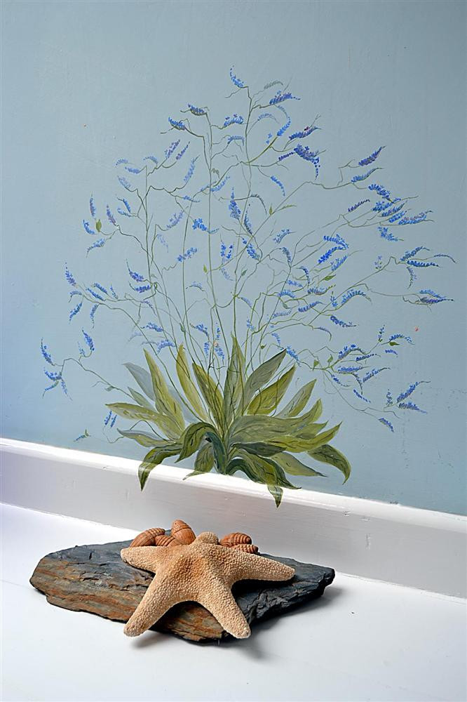 Sea Lavender mural