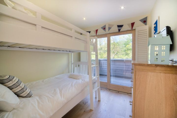 The first floor bunk bedroom