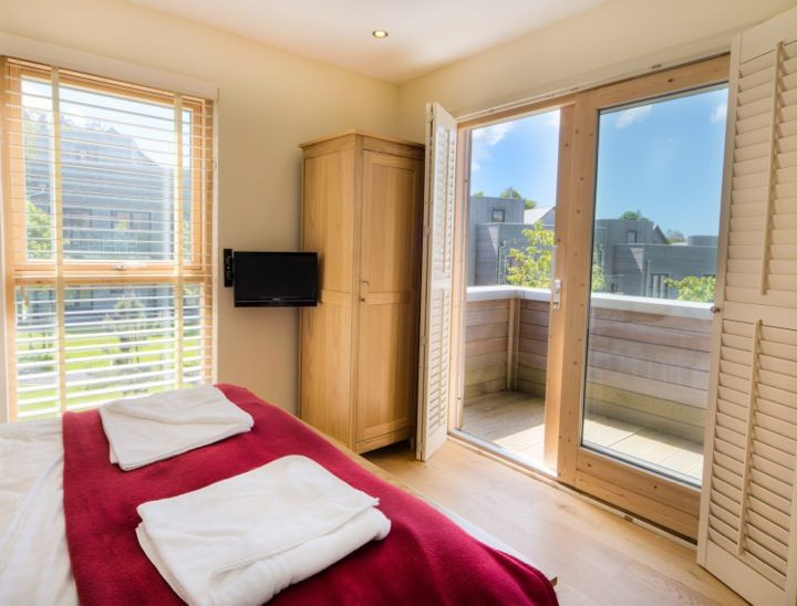Master bedroom balcony