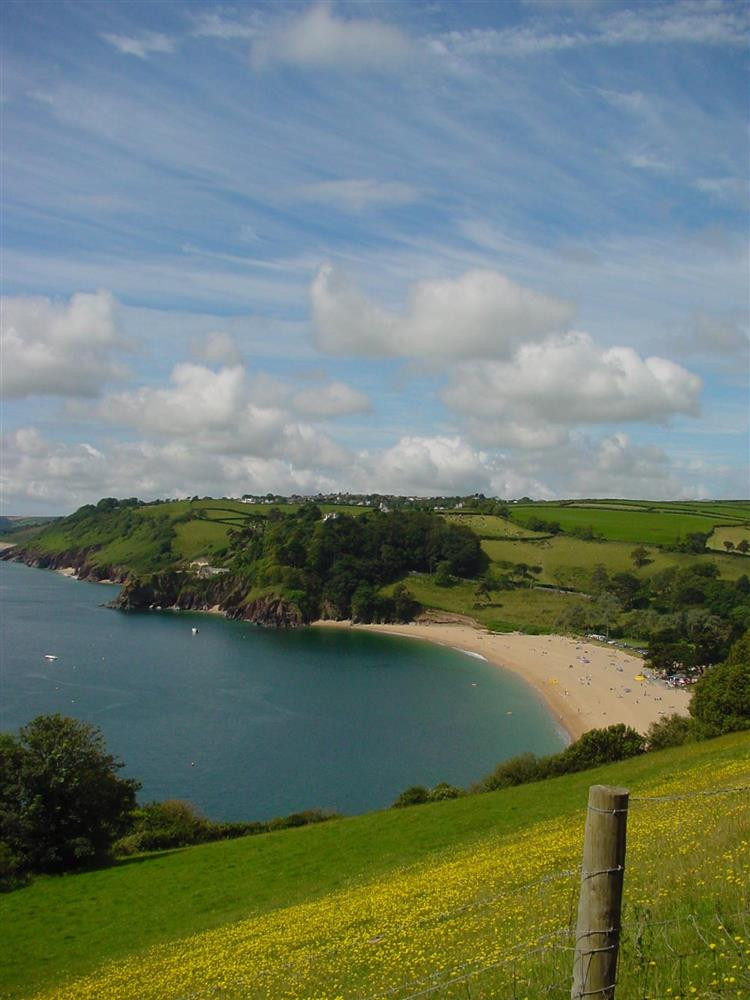 Nearby Blackpool Sands.