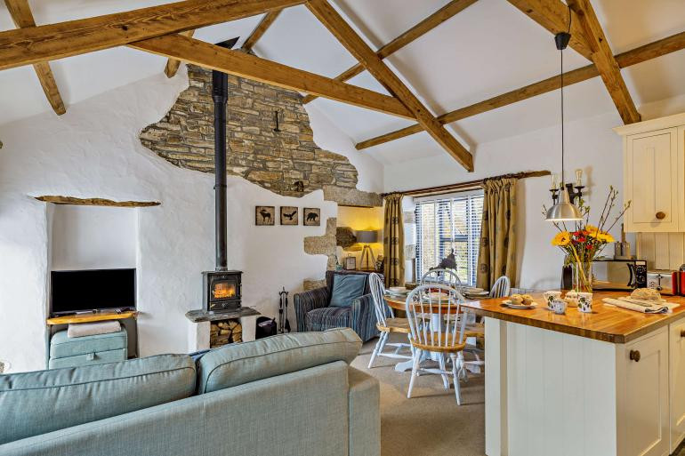 Open plan living space